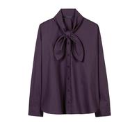 Luisa Cerano - Camicetta con fiocco - - Blouses & Shirts - Donna - Viola - S