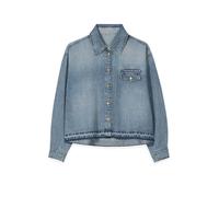 Luisa Cerano - Camicia in denim con orlo grezzo - - Jackets - Donna - Blu - S