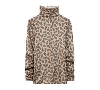 Luisa Cerano - Camicia Dolcevita Stampata - - Knitwear - Donna - Beige - 2XL