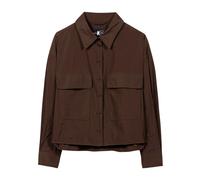 Luisa Cerano - Giacca Blouson in Taft - - Blouses & Shirts - Donna - Marrone - M
