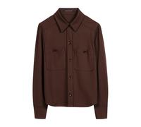 Luisa Cerano - Giacca Camicia Punto Milano - - Jackets - Donna - Marrone - XL