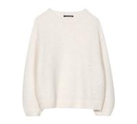 Luisa Cerano, ,Knitwear ,Donna ,Beige ,S Pullover in Links-Struktur