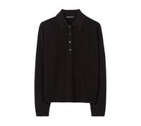 Luisa Cerano - Polo in Misto Cashmere - - Tops - Donna - Marrone - L