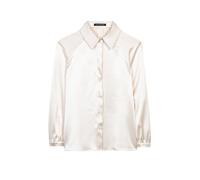 LUISA CERANO Seidenbluse crema | 40
