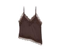 Luisa Cerano - Top in raso lingerie - - Tops - Donna - Marrone - XL