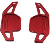LUISAS 2 Pezzi Palette del Cambio al Volante per Audi A3 2013-2016,Shift Paddles Volante per Auto Paddle Shifter Extension Shift,B-Red