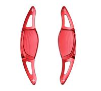 LUISAS 2 Pezzi Palette del Cambio al Volante per Audi RS3 RS4 RS5 2017 2018 R8 TT RS 2016-2018,Shift Paddles Volante per Auto Paddle Shifter Extension Shift,C-Red