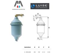 LUISE ALIMENTATORE AUTOMATICO D'ARIA MAXI X AUTOCLAVE della capacità max. 4000LT
