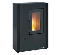 Stufa pellet 7kW LUISELLA 5.0 Maxi WiFi Black Classe A+ 1294902