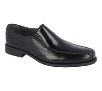 Luisetti Mocassini Vestire, Speciale Cerimonia Scarpa Cerimonia Comfort 19302Gomma, Nero , 45 EU