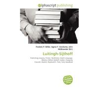 Luitingh-Sijthoff: Publishing ompany, Fiction, Nonfiction, Dutch Language, Albertus Willem Sijthoff, Leiden, Haagsche Courant, Imprint, Raymond E. Feist, Terry Goodkind
