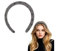 Luixenir Fascia per capelli in tessuto da donna, alla moda, con fiocco, fascia morbida per capelli, antiscivolo, accessori per capelli