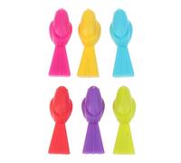 Lujauey Riconoscimento del segno del bicchiere di vino a forma di uccello | Strumenti casuali per feste, matrimoni, colore identificativo