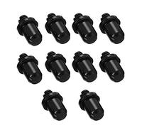 LUJIAXI 10 fibbie a sfera e bussola, guide per griglia, viti con fibbia, kit di supporto per morsetto da scrivania