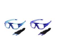 LUJIAXI Occhiali sportivi professionali protettivi da basket per uomini e giovani con cinghie regolabili per la testa protettivi per bambini