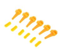 LUJIAXI Smontagomme per pneumatici Parte Nylon Mount Demount Duck Heads Inserire Cerchi Protector Strumento Smontagomme Accessori 6Pair Cabinet Organizzatori Verticale