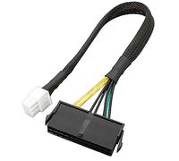 LUJIAXI Standard 24 Pin Femmina A 6Pin Maschio Cavo di Alimentazione Del Computer Mainboard Cavo di Collegamento Di Alimentazione Linea Per 6P