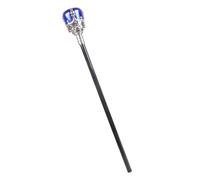 LUJIAXI Tiaras di cristallo Cosplay copricapo partito costume tiaras re animazione cappello per mascherate gioco di ruolo corona e scettro bambini