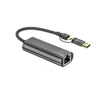 LUJIAXI USB+C al convertitore di rete di gigabit dell'adattatore 2.5Gbps di Ethernet per il tipo del computer portatile del PC