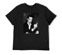 LUJIEBAO Nick Cave Men T-Shirt Black L