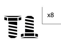 LuK 411 0147 10 Kit bulloni, Volano