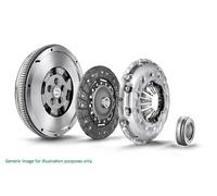 LuK 600041500 - Kit frizione con volano RepSet DMF 4 pezzi