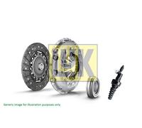 LuK Set Frizione 180 mm Con Cuscinetto Ricevitore Per Citroën C3 II 1.4
