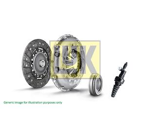 LuK Set Frizione 180 mm Con Cuscinetto Ricevitore Per Citroën C3 II 1.4