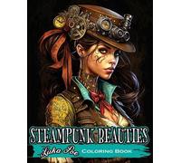 Luka Poe Coloring Book for Adults Steampunk (Tascabile)