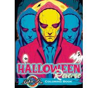 Luka Poe Reverse Coloring Book Halloween: Unveil Eerie Magic- Explor (Tascabile)