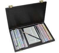 Lukas 1862 Aquarell 1862 confezione legno 150th Anniversary 48 godet per acquerello e accessori