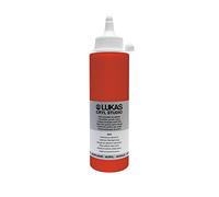 LUKAS Cryl Studio 250 ml, vernice acrilica di alta qualità, rosso cadmio chiaro (imit.)