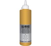 Lukas Cryl Studio Plastic Bottle Colori acrilici Yellow Ochre 500 ml 1 pz
