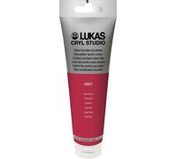Lukas Cryl Studio Plastic Tube Colori acrilici Carmine 125 ml 1 pz