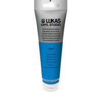 Lukas Cryl Studio Plastic Tube Colori acrilici Fluorescent Blue 125 ml 1 pz