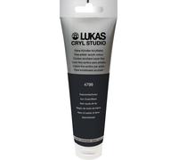 Lukas Cryl Studio Plastic Tube Colori acrilici Iron Oxid Black 125 ml 1 pz