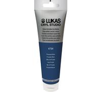 Lukas Cryl Studio Plastic Tube Colori acrilici Prussian Blue 125 ml 1 pz