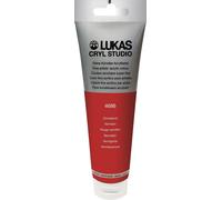 Lukas Cryl Studio Plastic Tube Colori acrilici Vermilion 125 ml 1 pz