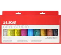Lukas Cryl Studio Set di colori acrilici Mix 1 9 x 100 ml