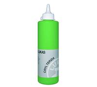 Lukas Cryl Terzia Plastic Bottle Colori acrilici Chrome Green Light Hue 500 ml 1 pz