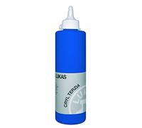 LUKAS CRYL TERZIA 500 ml - Colore acrilico di qualità professionale - Colore blu oltremare