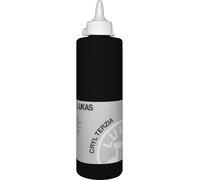 LUKAS CRYL TERZIA - Vernice acrilica, qualità studentessa, colore: nero avorio - 500 ml