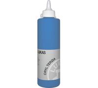 Lukas Cryl Terzia Plastic Bottle Colori acrilici Primary Blue 500 ml 1 pz