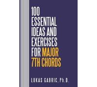 Lukas Gabric 100 Essential Ideas and Exercises for Major 7th Chords (Tascabile)