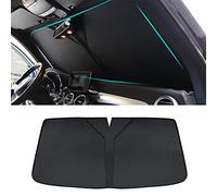 LUKBUT Adatto per Nissan Qashqai J11 2014-2021, Parasole per Parabrezza per Auto, Protezione Solare Parasole per finestrino Anteriore Pieghevole per Auto, Facile da Usare