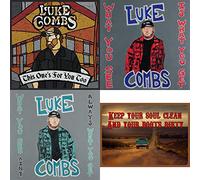 Luke Combs - Luke Combs: Complete Studio Album This One's For You Too / What You See Is What You Get / and More Art Card