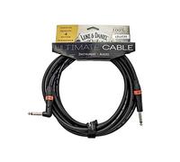 Luke & Daniel Ultimate Series Cavo JACK - JACK Professionale per Strumenti OD8 Resistente con Protezione da interferenze e massima chiarezza (5 METRI (connettore arancione), CONNETTORE CURVO)