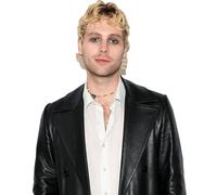 Luke Hemmings (Black Coat) Half Body Buddy Cutout