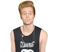 Luke Hemmings (Black Outfit) Half Body Buddy Cutout