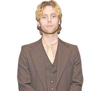 Luke Hemmings (Brown Suit) Half Body Buddy Cutout